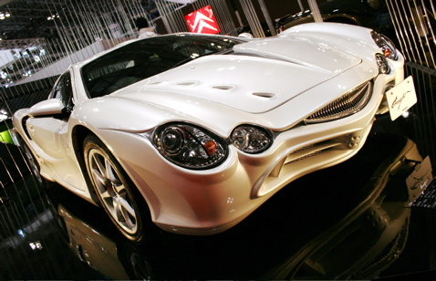 Mitsuoka has made a number of retro and other unusual designer cars 