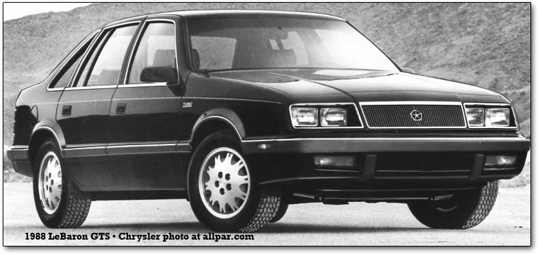 1985 Chrysler lebaron gts turbo #5