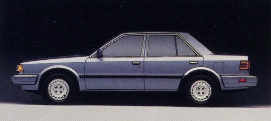1988 Nissan stanza gxe #7