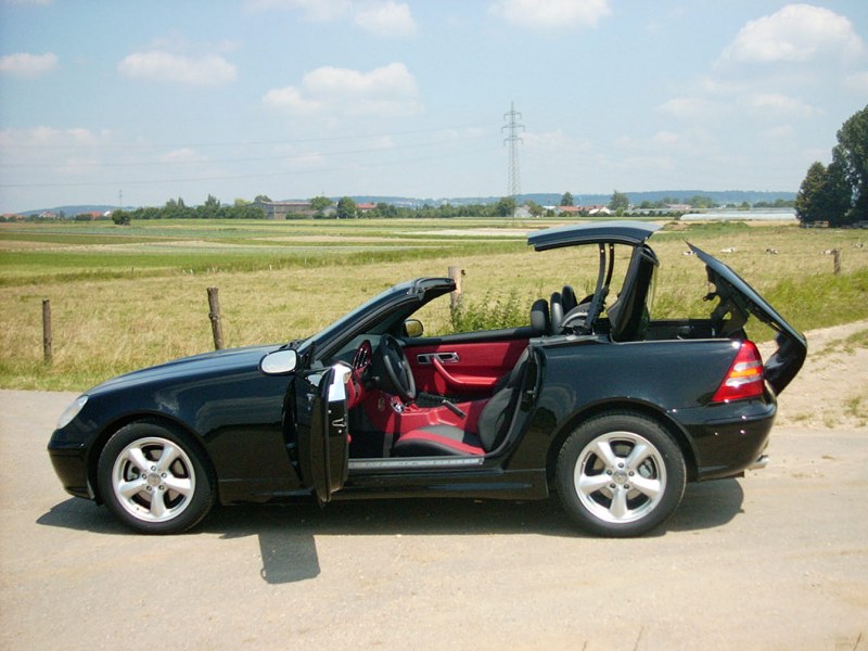 Mercedes slk roof