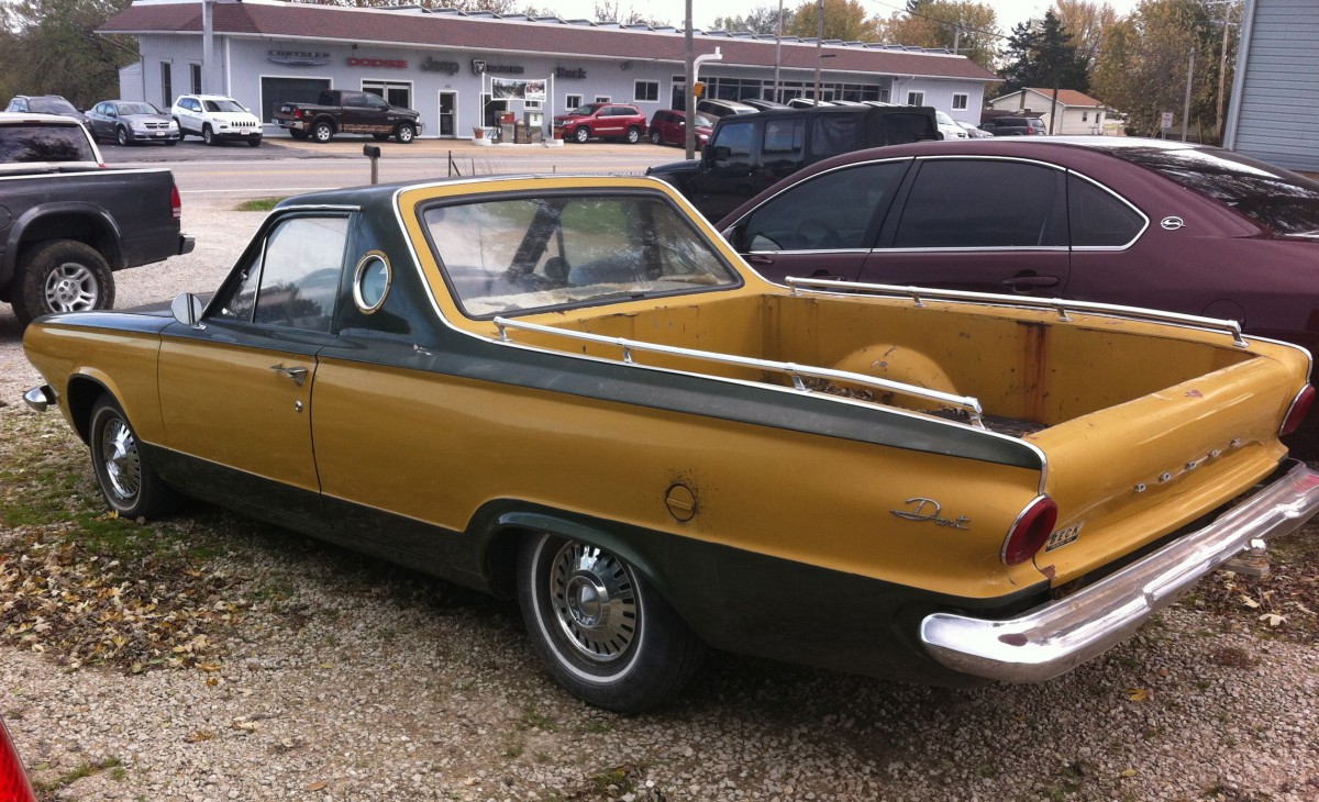 Curbside Classic 1963 Dodge Dart Pickup Do All Caterpillars