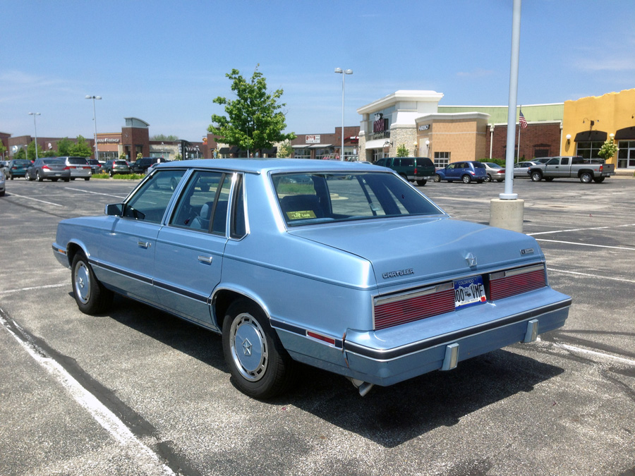 Curbside Classic 1983 Chrysler E Class Not Passing For Luxury