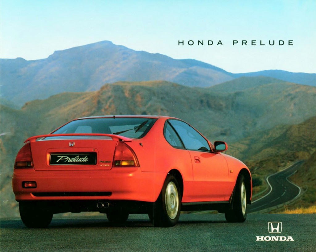 1993 Honda prelude brochure #4