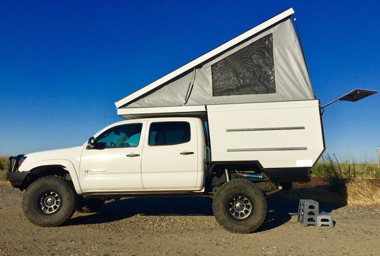 Curbside Outtake: Toyota Tacoma With Odd Camper - Curbside Classic