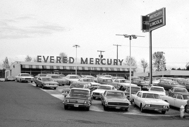 Vintage Dealer Snapshots: Lincoln-Mercury Dealers, Late '40s To Mid '70s -  Curbside Classic