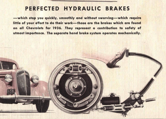 1936 Ford brakes #1