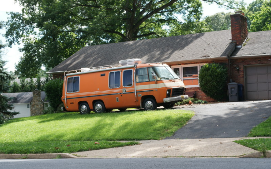 Cohort Sighting Gmc 23 Foot Motorhome The Big Orange Curbside Classic 3938