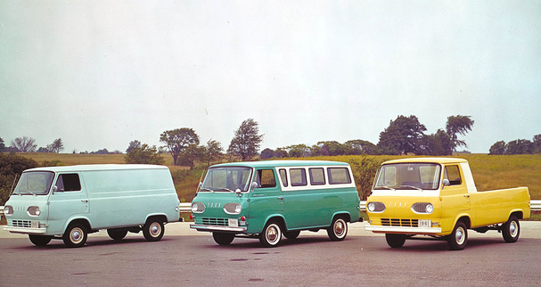 Classic 1960s Ford Econoline Van Stock Photo Download Image Now 1960 ...