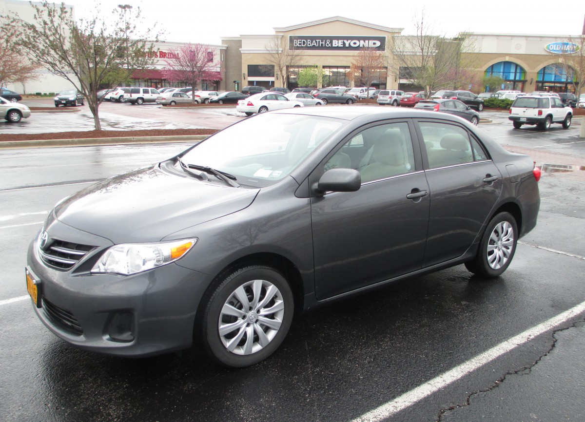 Curbside Rental Service: 2013 Toyota Corolla LE – You Asked For It, You ...