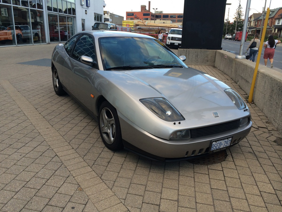 Cohort Sighting: Fiat Coupe - Parking Lot History Lesson - Curbside Classic