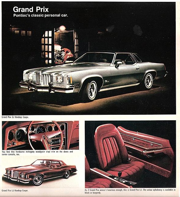 Brochure Classic: The “Why Do I Like This?” File, Part I: 1975 Pontiac ...