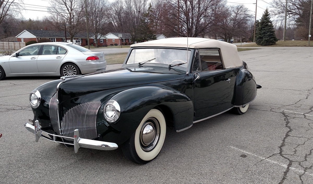 Curbside Classic: 1940 Lincoln Continental Cabriolet – Beauty for ...