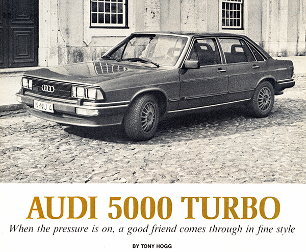 Vintage Review: Audi 5000 Turbo - Curbside Classic