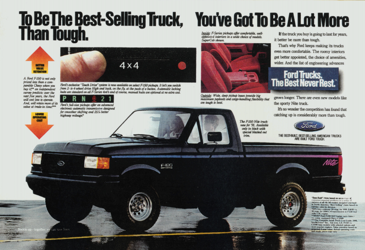 1991 Ford f150 nite edition #6