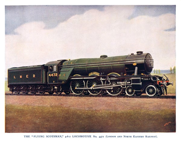 "THE 'FLYING SCOTSMAN' 4-6-2 LOCOMOTIVE No. 4472 (London And North ...