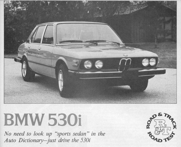 Vintage Ru0026T Review: 1975 BMW 530i - Everything A Luxury-Sports Sedan  Should Be - Curbside Classic