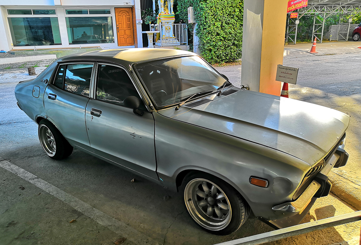 Curbside Classic: 1975 Datsun 120Y (B210) Saloon – Success Comes In ...