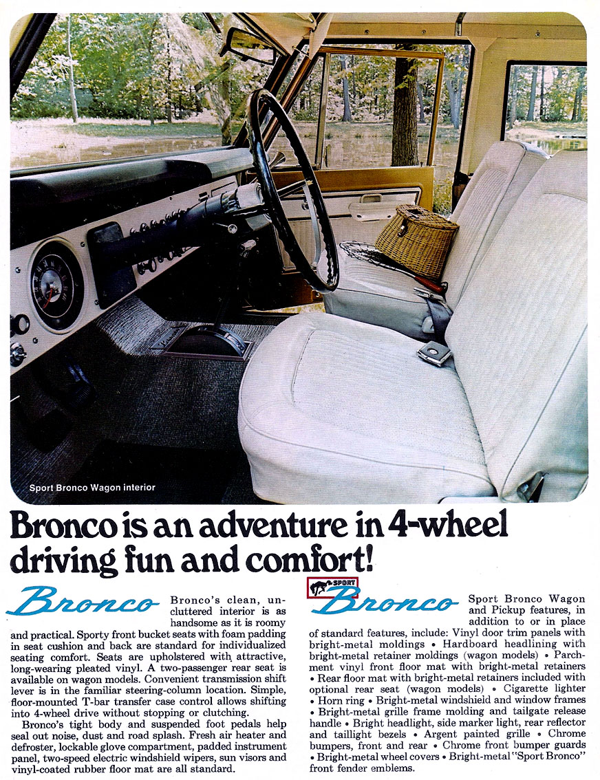 Curbside Classic: 1970 Ford Bronco - The Dick Clark Of SUVs? - Curbside ...