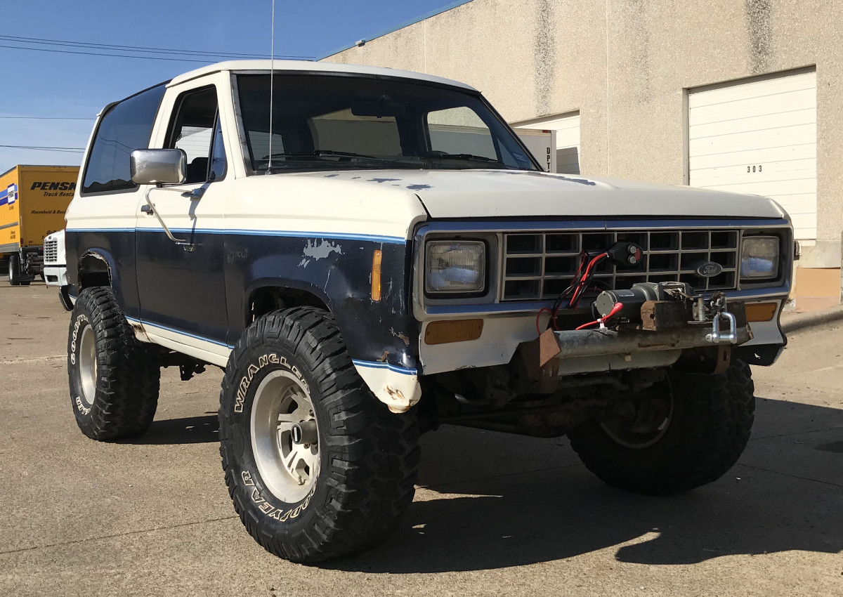 Curbside Fiction: 1987 Ford Bronco II Making Ends Meet - Curbside Classic