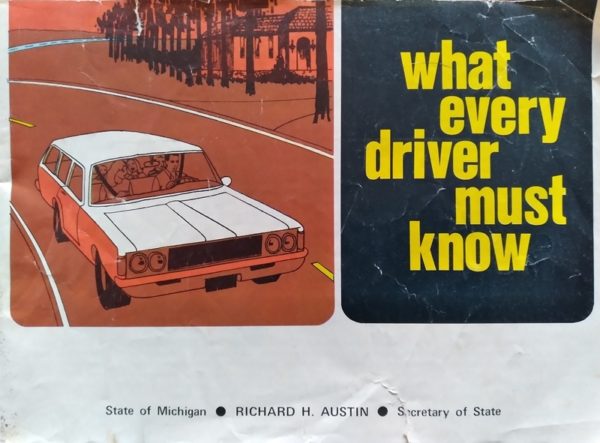 CC Literature: Michigan's "What Every Driver Must Know," 1974 Edition