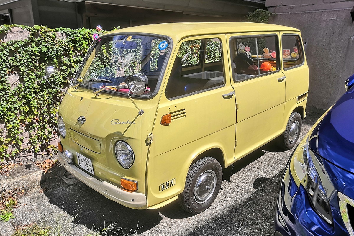 Curbside Classic: 1971 Subaru Sambar (K64) – The Porsche Of Kei Vans ...