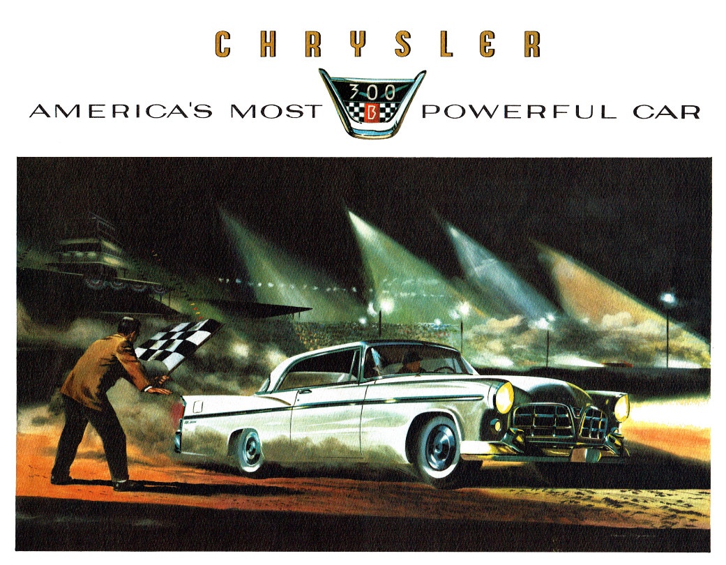 Cohort Pic(k) Of The Day: 1956 Chrysler 300 B - "America's Most ...