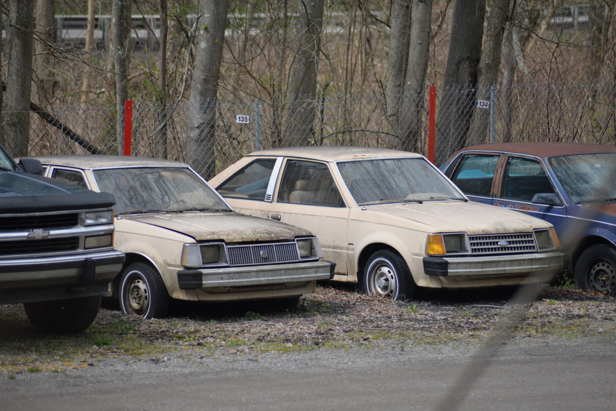 Cohort Pic(k) Of The Day: Ford Escort, Mercury Lynx - Siblings Of The 1980s  - Curbside Classic